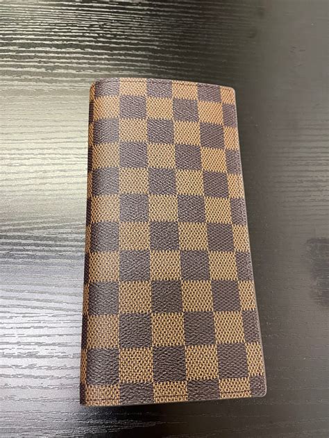 louis vuitton grey wallet|Louis Vuitton checkered wallet.